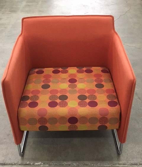 Orange Dot Lounge Chairs